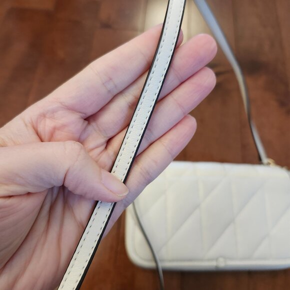 Coach Hayden quilted pillow chalk leather crossbody bag - Picture 7 of 15